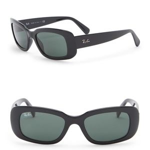 RAY BAN 50mm Rectangle Sunglasses
